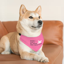 Load image into Gallery viewer, Sorry My Mom And I Have Plans Bandana Collar