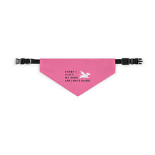 Load image into Gallery viewer, Sorry My Mom And I Have Plans Bandana Collar