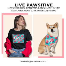 Load image into Gallery viewer, Live Pawsitive (Ice Cream Theme) Bandana Collar