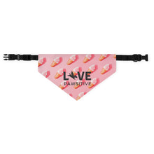 Load image into Gallery viewer, Live Pawsitive Bandana Collar (Pink Ice Cream Theme)
