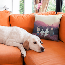 Load image into Gallery viewer, Cozypaw™ Personalized Pillow Case with Pillow (18")