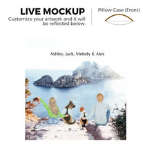 Load image into Gallery viewer, Cozypaw™ Personalized Pillow Case with Pillow (16")