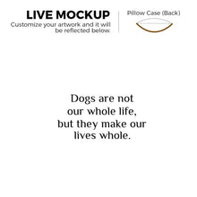 Load image into Gallery viewer, Cozypaw™ Personalized Pillow Case with Pillow (18")