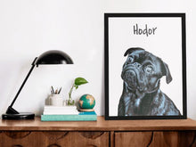 Load image into Gallery viewer, Coolpaw™ Personalized Portrait (Framed)