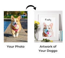 Load image into Gallery viewer, Coolpaw™ Personalized Portrait (Framed)