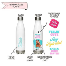Load image into Gallery viewer, Stay Hydrated™ Personalized Insulated Bottle