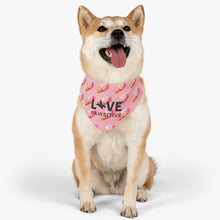 Load image into Gallery viewer, Live Pawsitive Bandana Collar (Pink Ice Cream Theme)