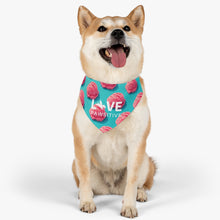 Load image into Gallery viewer, Live Pawsitive (Ice Cream Theme) Bandana Collar