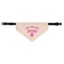Load image into Gallery viewer, Work From Home Bandana Collar (Pink)