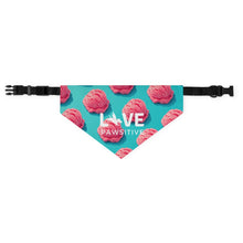 Load image into Gallery viewer, Live Pawsitive (Ice Cream Theme) Bandana Collar