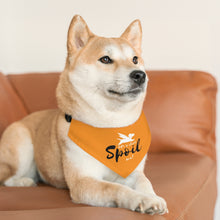 Load image into Gallery viewer, Life Is Short Spoil Me Bandana Collar (Orange)