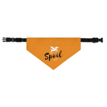 Load image into Gallery viewer, Life Is Short Spoil Me Bandana Collar (Orange)