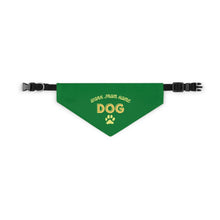 Load image into Gallery viewer, Work From Home Dog Bandana Collar (Green)