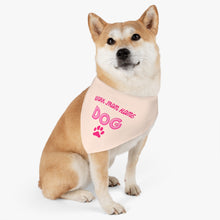 Load image into Gallery viewer, Work From Home Bandana Collar (Pink)