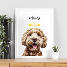 Load image into Gallery viewer, Custom Digital Pet Memorial Portrait | DIGITAL DOWNLOAD
