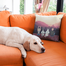 Load image into Gallery viewer, Cozypaw™ Personalized Pillow Case with Pillow (18&quot;)
