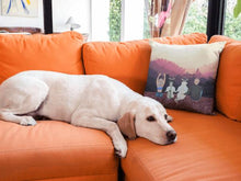 Load image into Gallery viewer, Cozypaw™ Personalized Pillow Case with Pillow (16&quot;)
