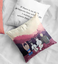 Load image into Gallery viewer, Cozypaw™ Personalized Pillow Case with Pillow (16&quot;)

