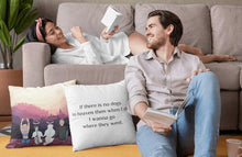 Load image into Gallery viewer, Cozypaw™ Personalized Pillow Case with Pillow (18&quot;)
