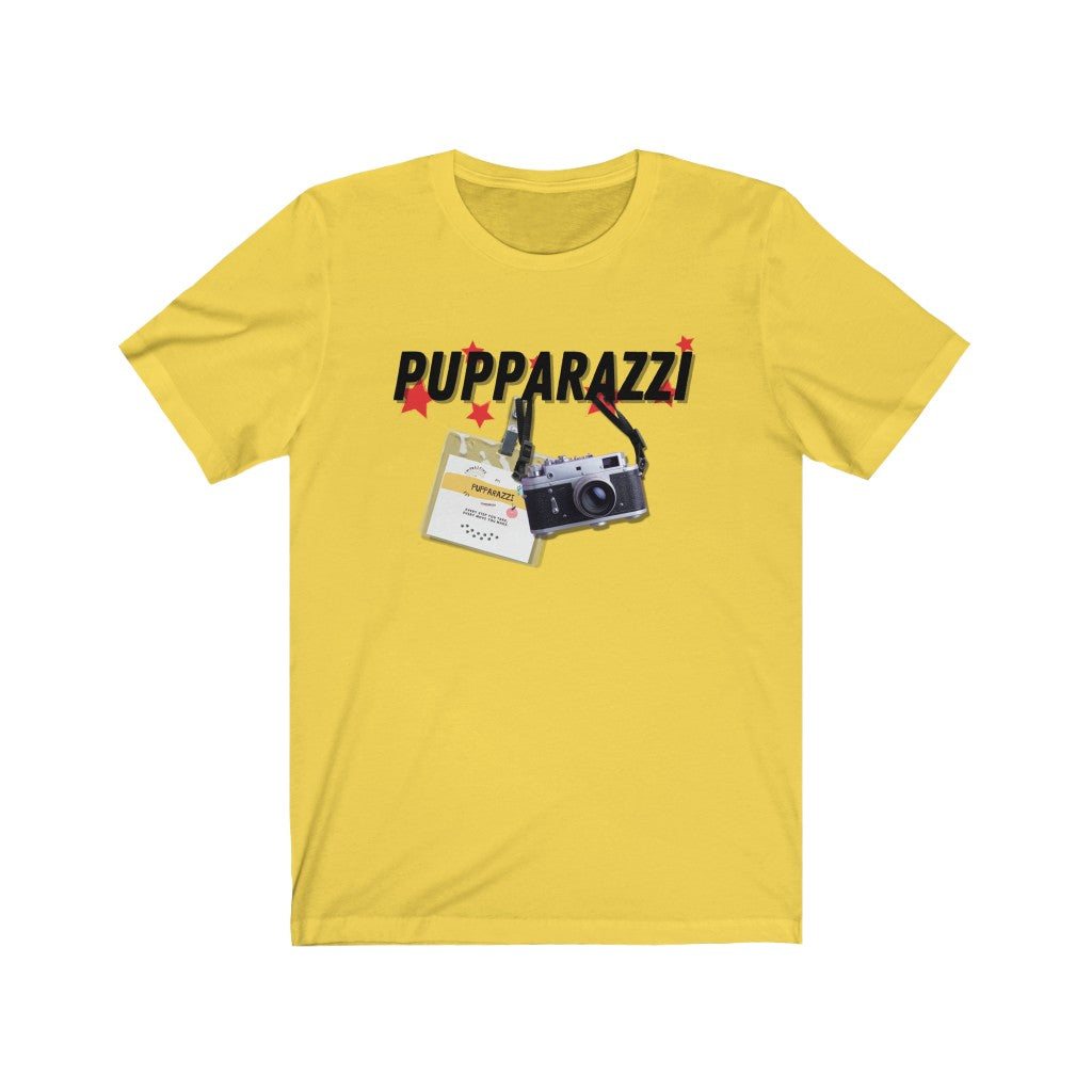 Pupparazzi Unisex T-shirt (Yellow)