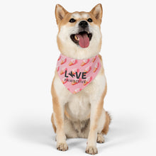 Load image into Gallery viewer, Live Pawsitive Bandana Collar (Pink Ice Cream Theme)
