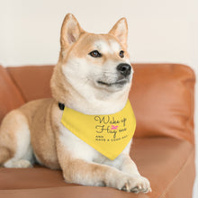 Load image into Gallery viewer, Wake Up Hug Me Bandana Collar
