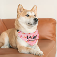 Load image into Gallery viewer, Live Pawsitive Bandana Collar (Pink Ice Cream Theme)
