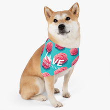 Load image into Gallery viewer, Live Pawsitive (Ice Cream Theme) Bandana Collar
