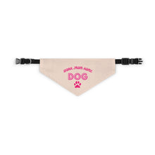 Load image into Gallery viewer, Work From Home Bandana Collar (Pink)
